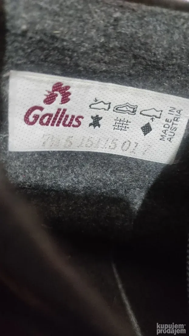 Muške kožne čizme Gallus br.41