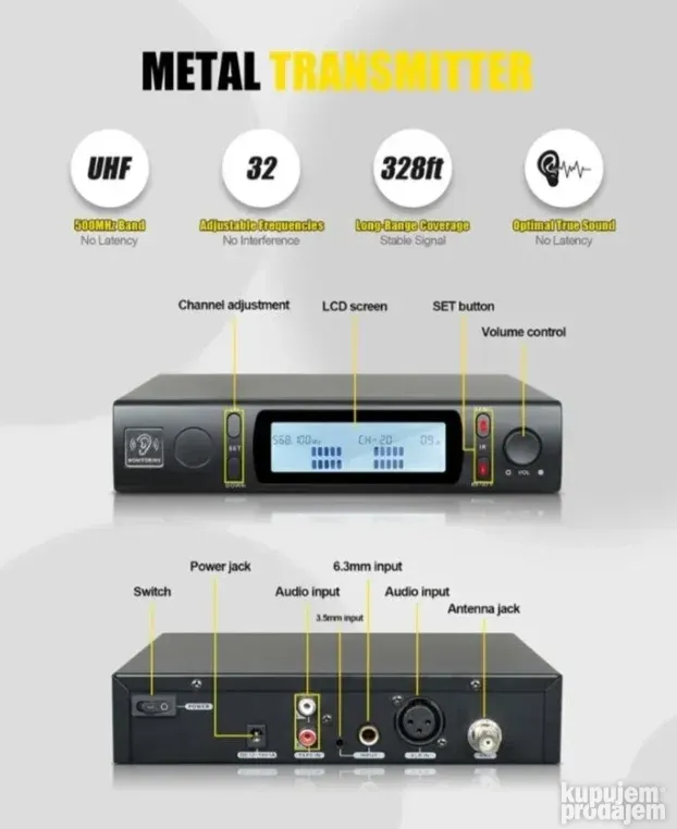 Music master ER3000s In-Ear Monitoring sistem