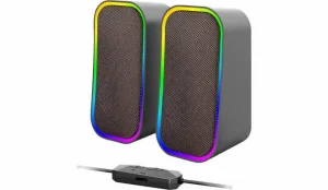 TOKEN RGB Gaming Stereo Speaker, black