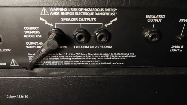 Blackstar club ht40 full lampas