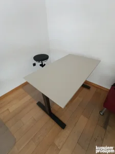 IKEA TROTTEN podesivi stolovi + LIDKULLEN stolice