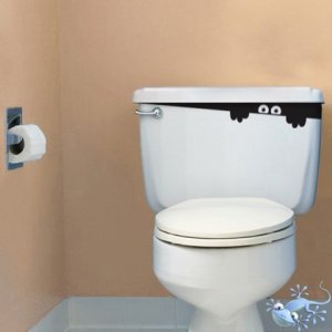 Nalepnica toiletmonster