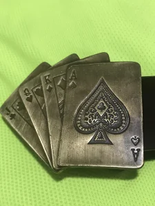 Atraktivna-metalna šnala za kaiš i kaiš-Italy-120 cm.- NOVO