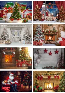 Novogodišnje pozadine za fotografisanje 300x200cm Vinil