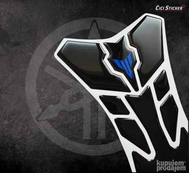 STIKERI - Yamaha MT Tank pad - Stiker za rezervoar - 2317