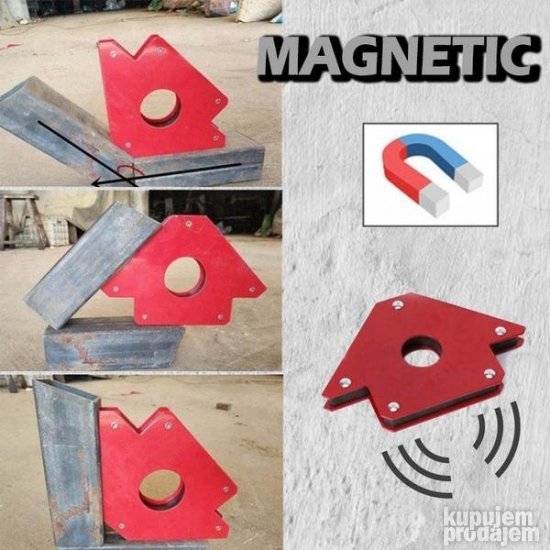 SET 6 Magnetnih Držača Za ZAVARIVANJE 2-5Kg, 4-12Kg