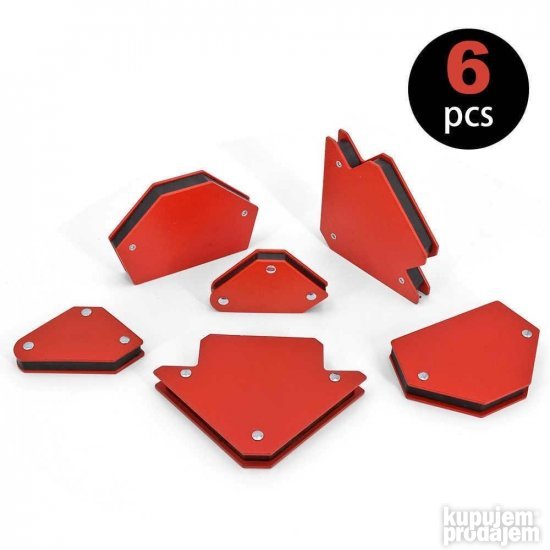 SET 6 Magnetnih Držača Za ZAVARIVANJE 2-5Kg, 4-12Kg