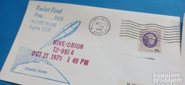 Nasa koverta lansiranje Raketa 1979
