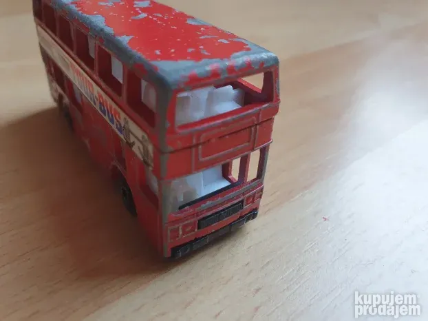 Matchbox Leyland Titan- Double-Decker Tour1981 -AroundLondon
