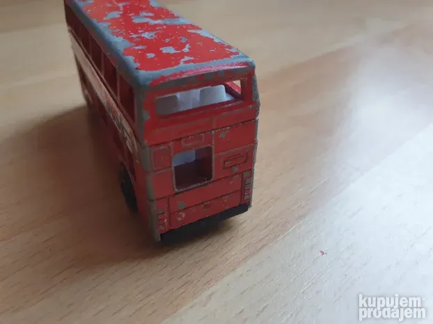 Matchbox Leyland Titan- Double-Decker Tour1981 -AroundLondon