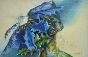 Kraljevci 2, ulje na platnu, 35x55 cm, Ristic Biljana, serti