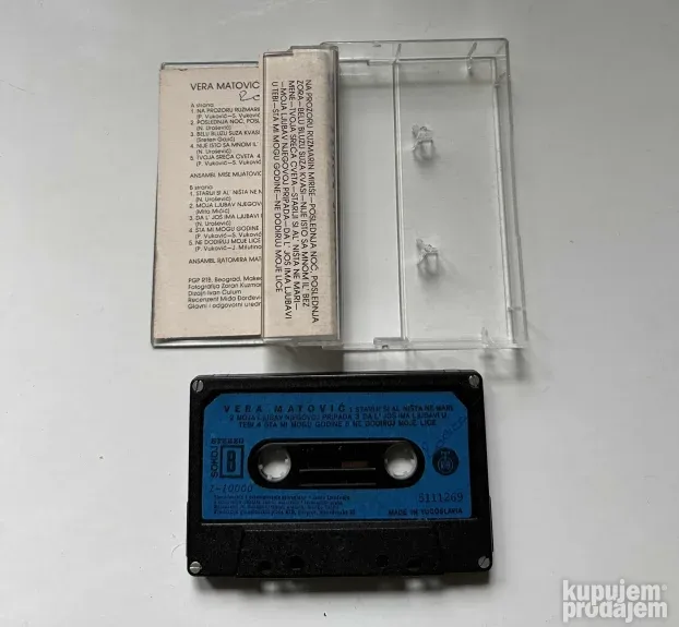 Audio kaseta Vera Matovic