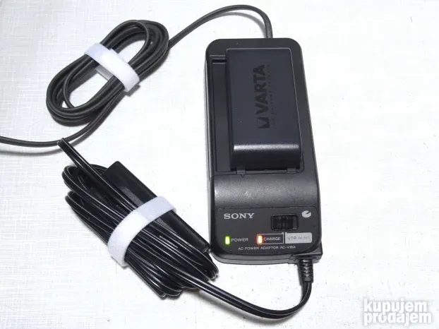 Punjač adapter ORIG SONY AC-V16A za KAMKORDERE KAMEREodličan