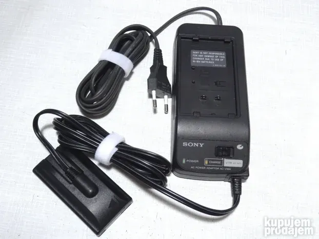 Punjač adapter ORIG SONY AC-V16A za KAMKORDERE KAMEREodličan