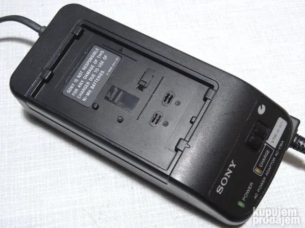 Punjač adapter ORIG SONY AC-V16A za KAMKORDERE KAMEREodličan