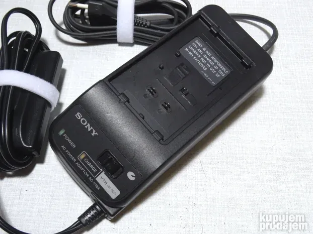 Punjač adapter ORIG SONY AC-V16A za KAMKORDERE KAMEREodličan