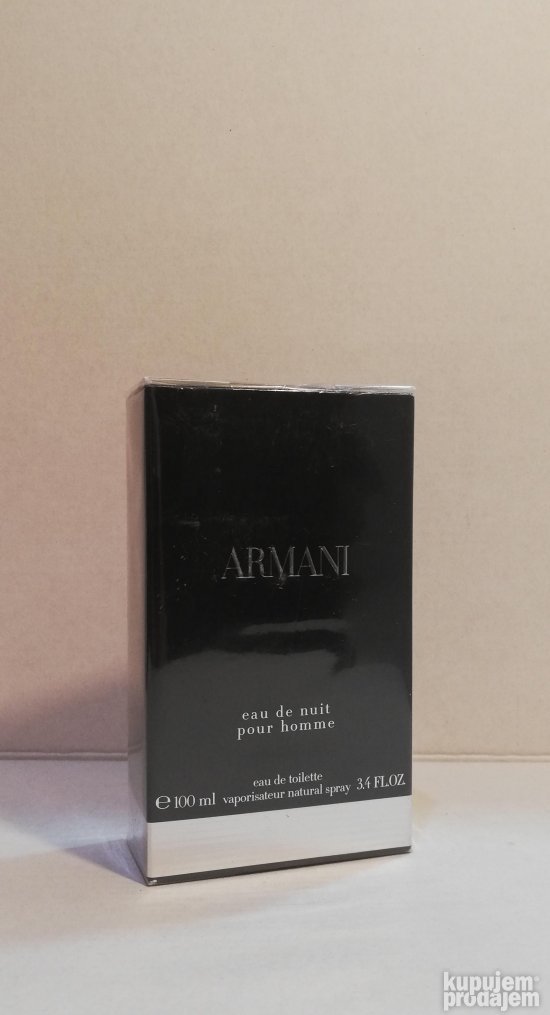 Giorgio Armani Eau de Nuit homme edt100ml