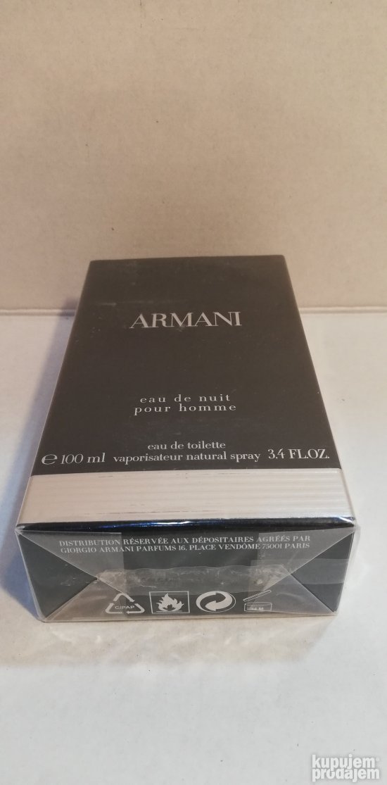 Giorgio Armani Eau de Nuit homme edt100ml
