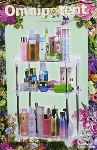KOZMETICKA POLICA-Lako rasklopljiva polica za kozmetiku