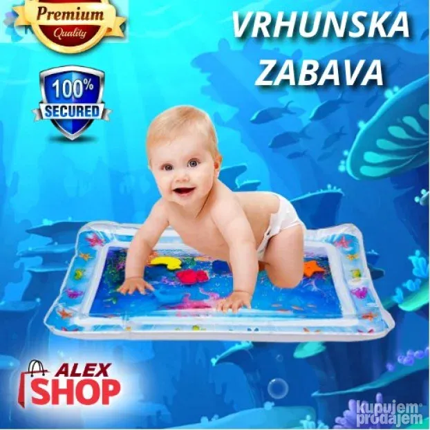Vodena zabavna prostirka za bebe neodoljiva igračka