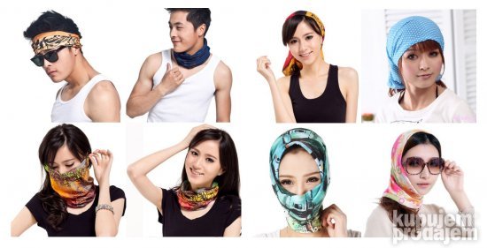 Bandana Marama Skull Kostur Sal Potkapa Maska Model 18 Dead