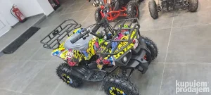 Kvadic crazy zuti 49cc