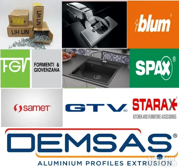 Okov za namestaj-okov za kuhije-okov za klizne plakare