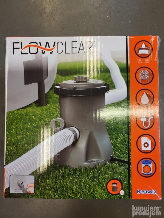 Filter pumpa za bazeni 1100 l.-14300 l.