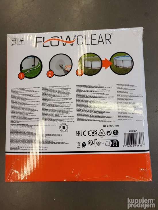 Filter pumpa za bazeni 1100 l.-14300 l.