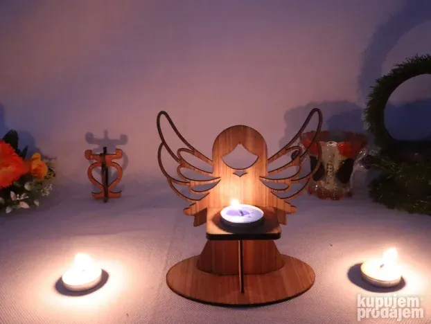 Drzac svece, mini lampa