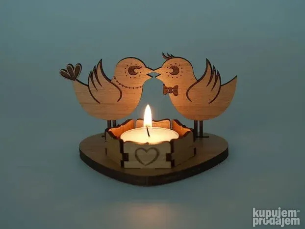 Drzac svece, mini lampa