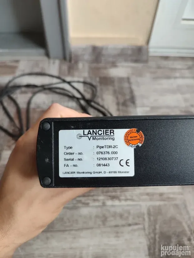 Lokator kvarova u cevima sa plastičnim omotačem Lancier
