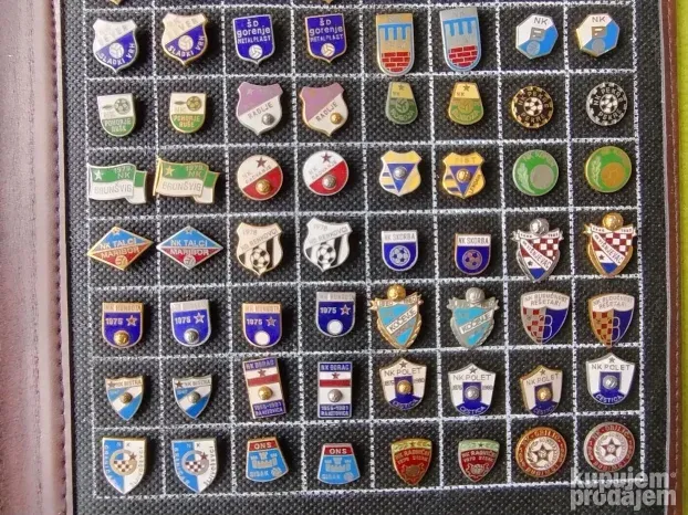 Emajlirane Fudbalske značke - 176 kom