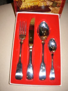 WMF set escajga Historic style CROMARGAN