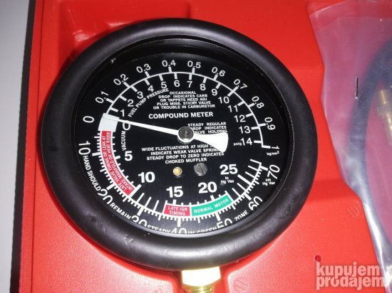 Alat za merenje kompresije / vakuuma i pritiska