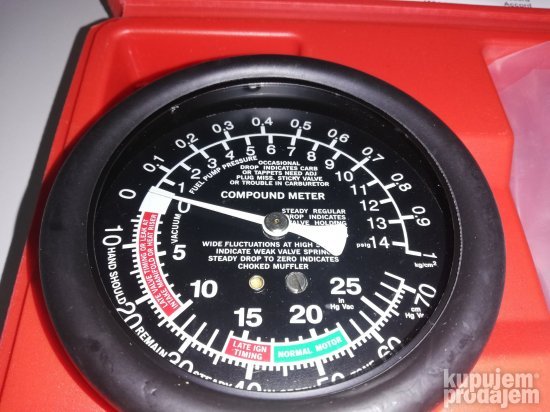 Alat za merenje kompresije / vakuuma i pritiska