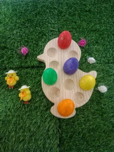 Tacna za Uskršnja jaja - pile (Vaskršnji tanjir)