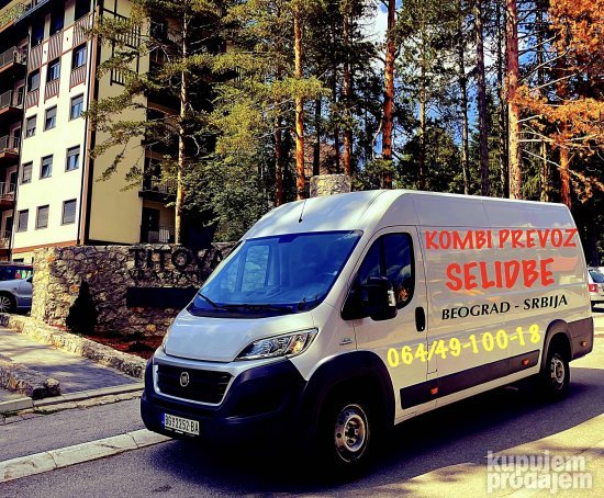 Kombi prevoz robe i selidbe 064/49-100-18  Beograd