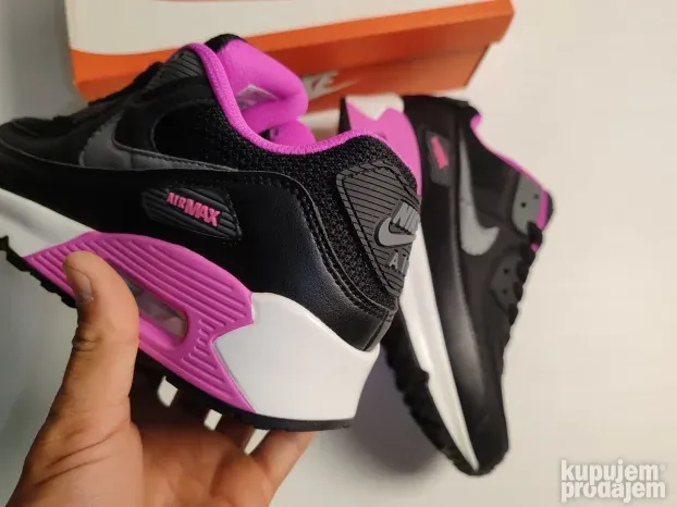 AIR MAX 90, Nove Patike 90 Nike Roze Crne