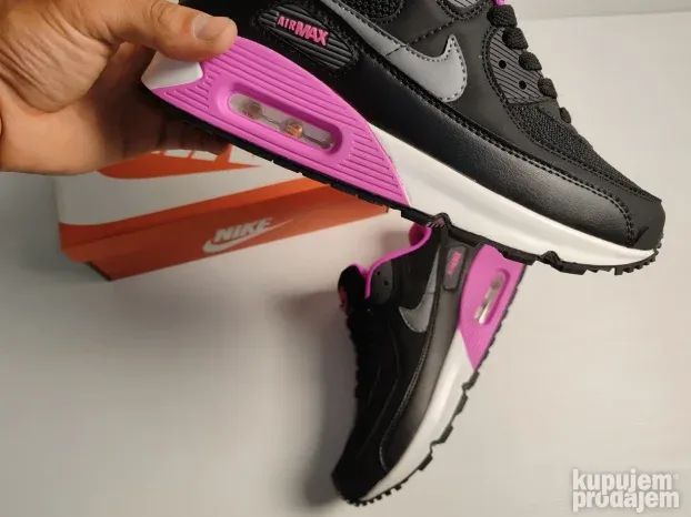 AIR MAX 90, Nove Patike 90 Nike Roze Crne