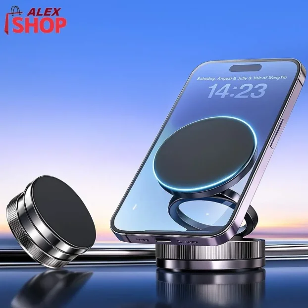 Magnetni držač za telefon sa rotirajućim postoljem Magnetni