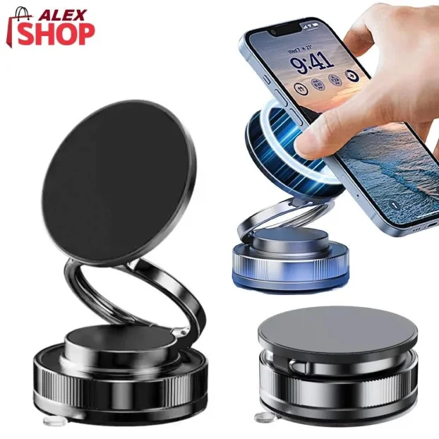 Magnetni držač za telefon sa rotirajućim postoljem Magnetni