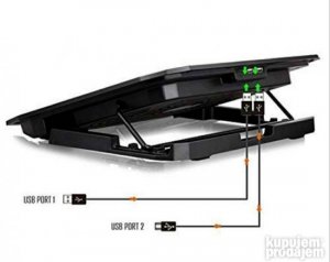 Naslon sa hladjenjem za lap top -Kuler za lap top-