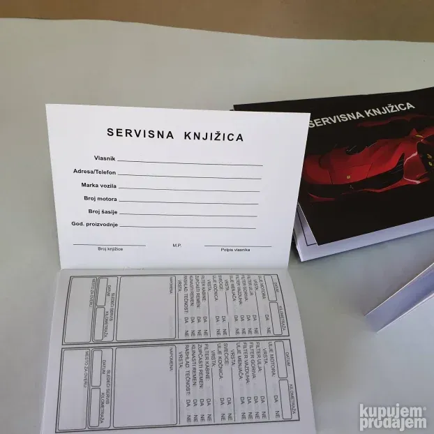 Servisne knjizice univerzalne