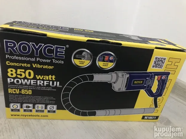Vibrator za beton sa iglom Ruski Rojce