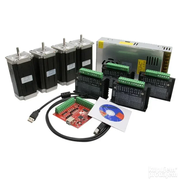 Steper motor NEMA 23 SET elektronika za cnc masinu