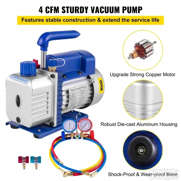 Vakuumska / vakumska pumpa 1/3HP