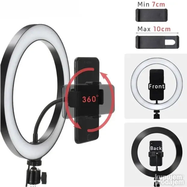Selfie LED Ring light BD-260 sa stalkom