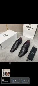 Berluti Andy Démesure Scritto Leather Loafer