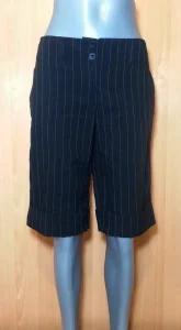 Crne elegantne bermude - Sublevel - f1